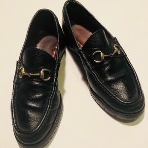 Gucci Horesbit Leather Loafers